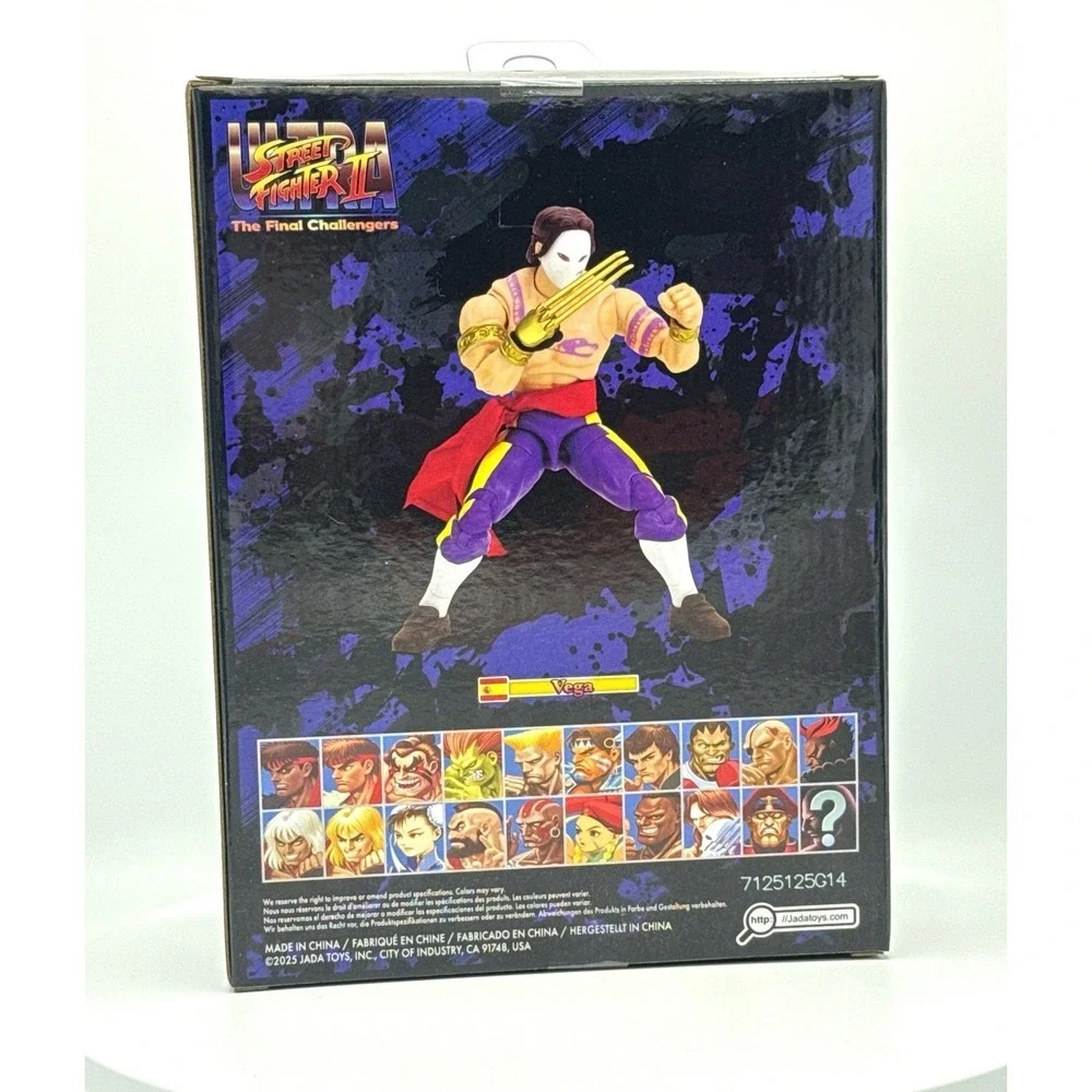 Jada Toys Vega Action Figure Ultra Street Fighter II‎ Final Challengers
